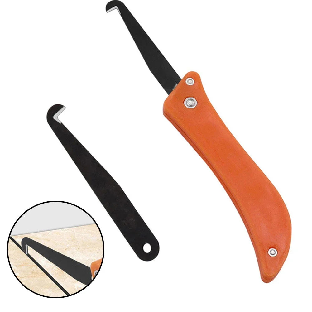 Convenient Hook Blade Hand Tool Cleaning Cutting Multifunctional Removing Replaceable 21.2cm Length Kitchen Tile