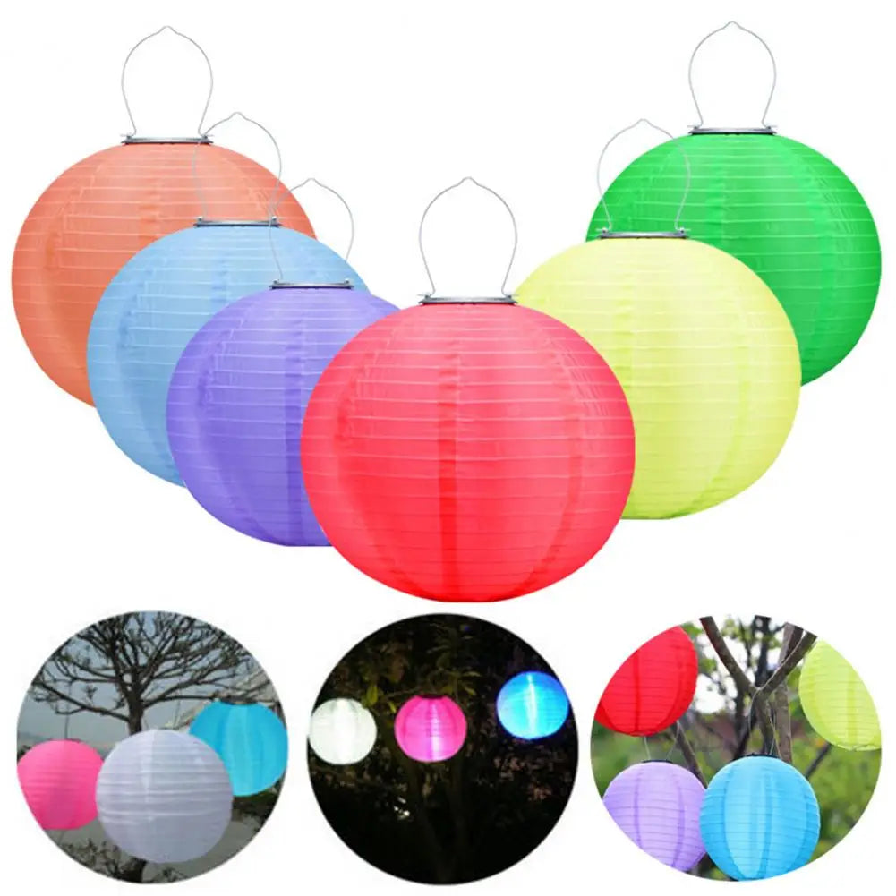 Waterproof Solar Chinese Lantern Hanging Solar Lamp Outdoor Solar Chinese Lantern Hanging Lamp for Garden Decor Ip44 for Patio