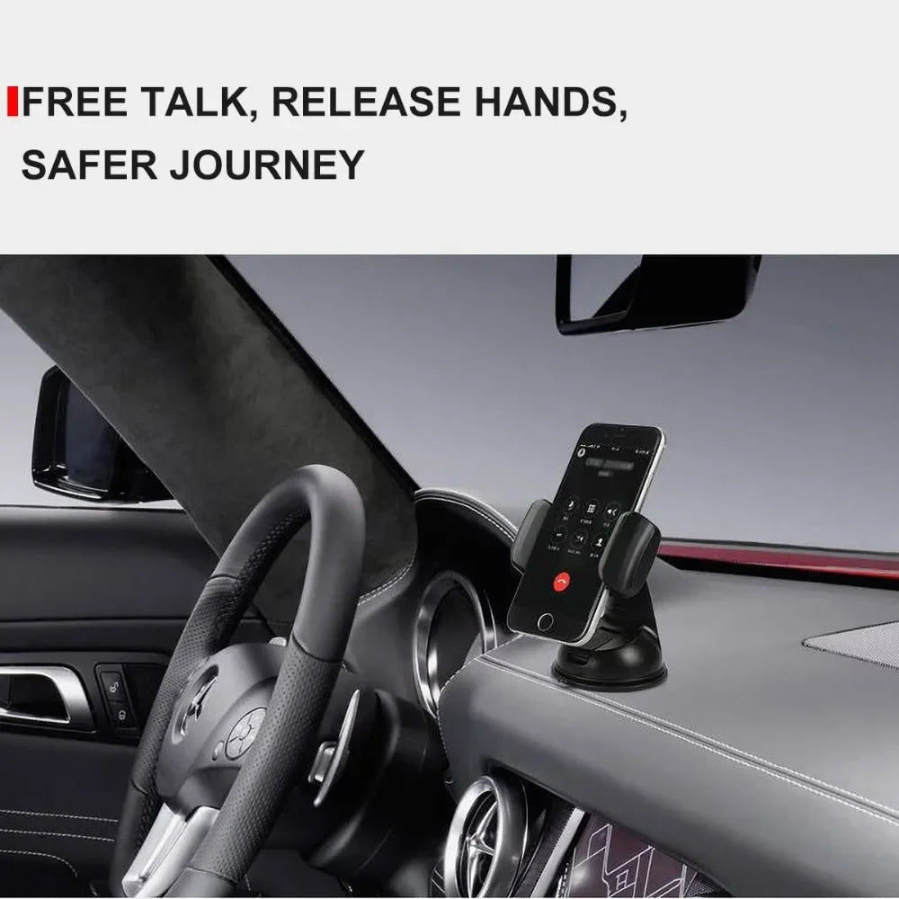 Universal Car Phone Holder Dashboard Windshield Suction Car Phone Mount CellPhone Stand Support For iPhone For Samsung Xiaomi