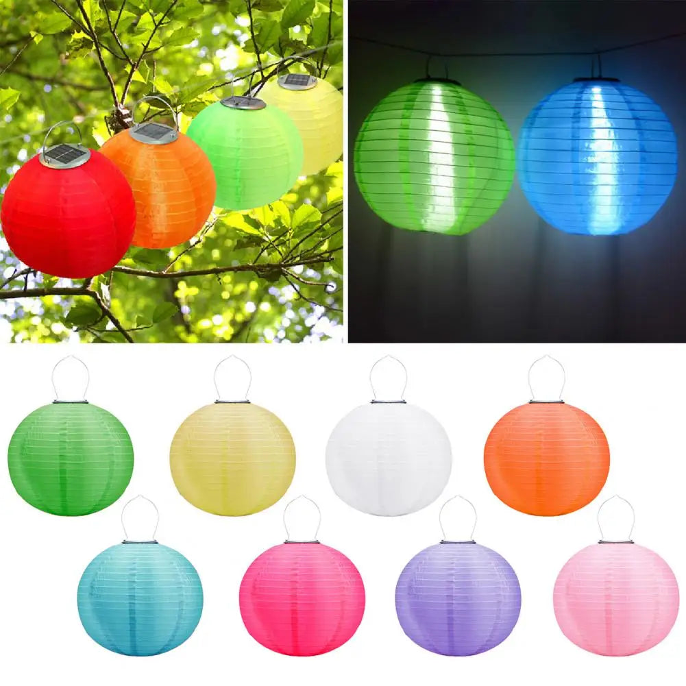 Waterproof Solar Chinese Lantern Hanging Solar Lamp Outdoor Solar Chinese Lantern Hanging Lamp for Garden Decor Ip44 for Patio