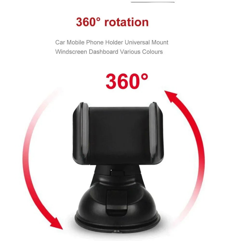 Universal Car Phone Holder Dashboard Windshield Suction Car Phone Mount CellPhone Stand Support For iPhone For Samsung Xiaomi