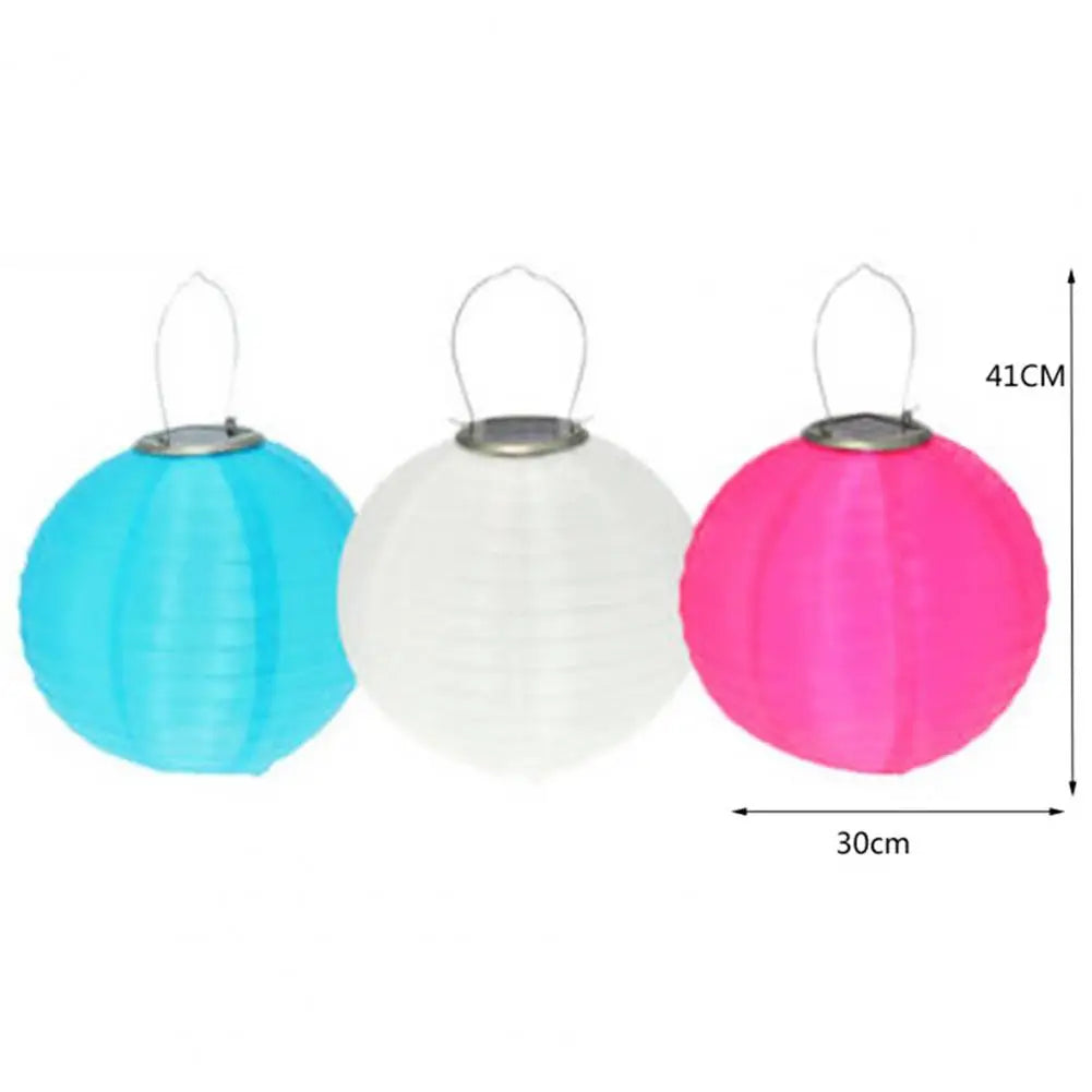 Waterproof Solar Chinese Lantern Hanging Solar Lamp Outdoor Solar Chinese Lantern Hanging Lamp for Garden Decor Ip44 for Patio